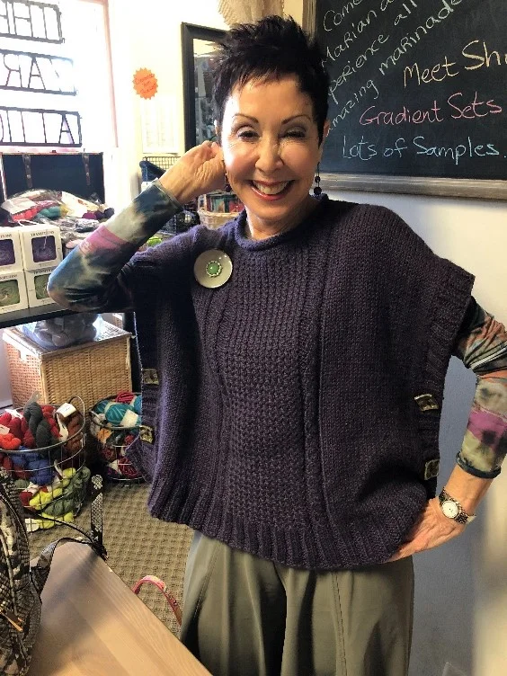 woman applying stoma pouch 