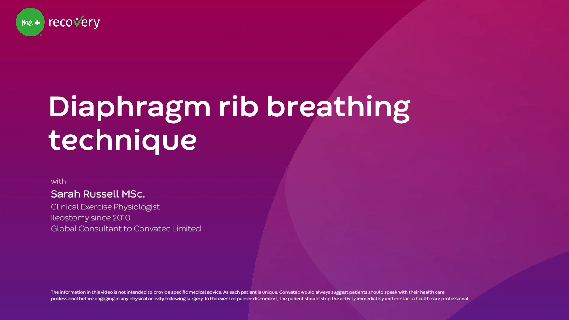 Derin çekirdek etkileşimi için diyafram kaburga nefes alma tekniği hakkında bir video.